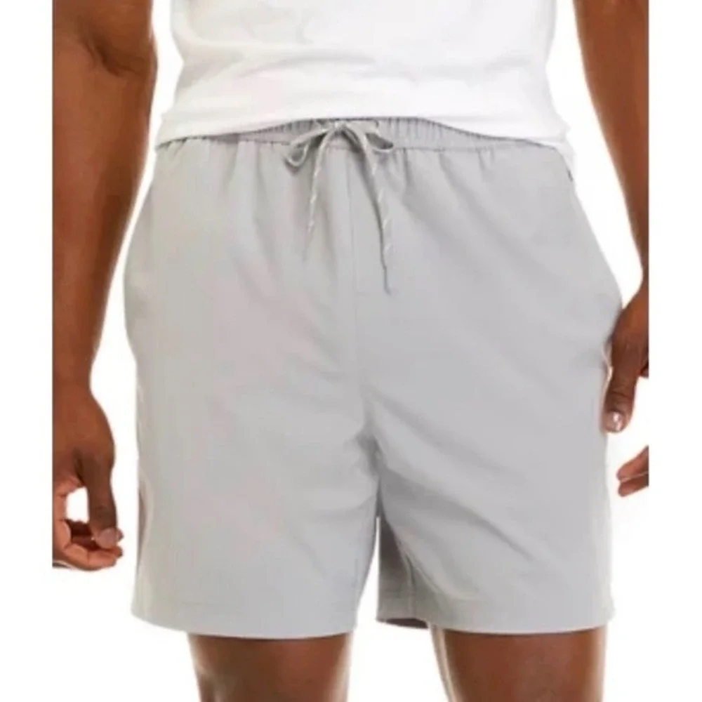 NWT Ocean Coast Quick Dry Stretch Liner Swim Trunks Flight Gray Size XXL